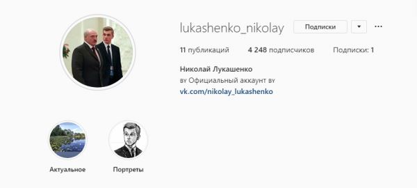 В Instagram есть аккаунт сына Александра Лукашенко? Узнали у Эйсмонт, фейк ли это
