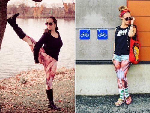 Леггинсы, имитирующие мышцы — новый летний модный тренд, о котором никто не просил