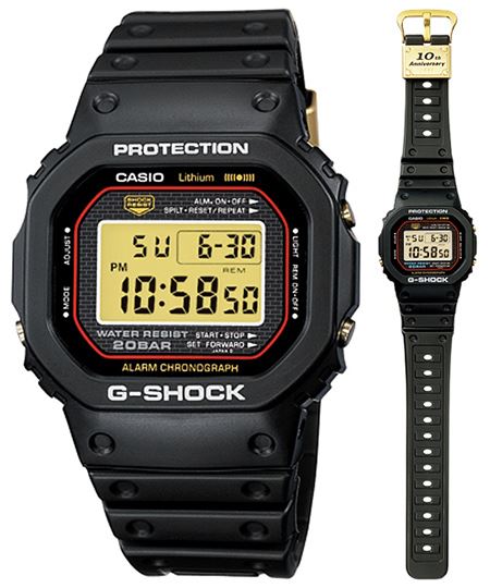 История становления модельного ряда G-Shock